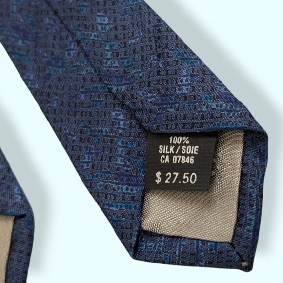 Vintage Darby Lane 100% Silk Tie - Picture 4 of 4